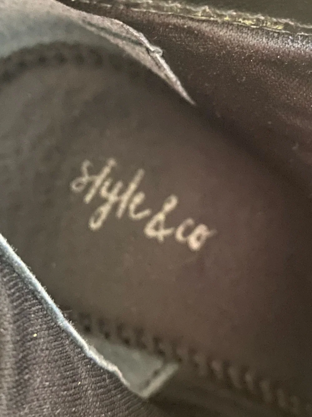Style & Co Women's Masrinaa Ankle Booties Black Microsuede Size 9